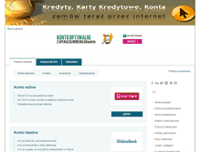 Tablet Screenshot of kredyty.chwilowki.com